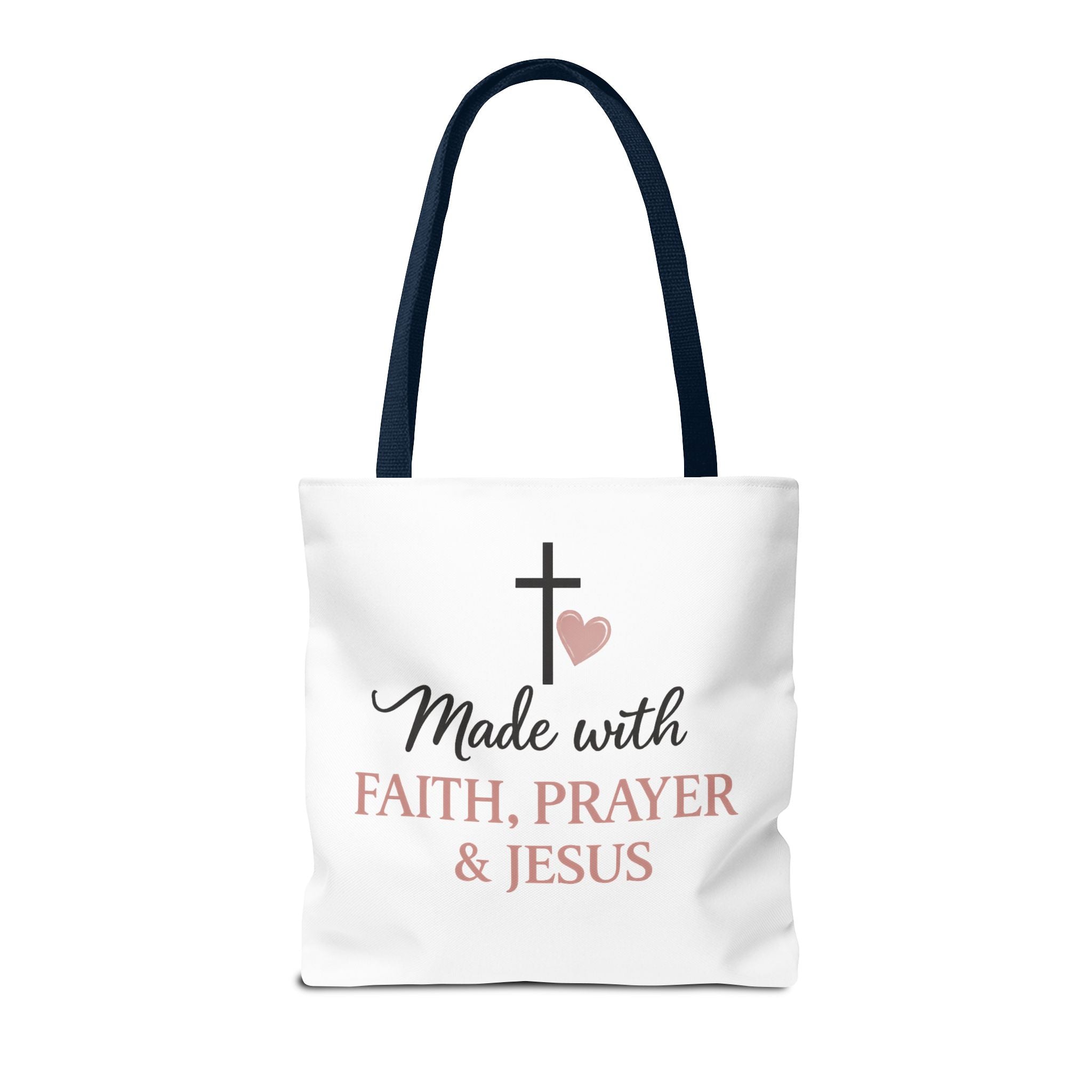 Christian Tote Bag for Women | Jesus Is My Main Ingredient | Faith Based Tote | Bible Study Bag | Church Bag | Philippians 4:13 Gift